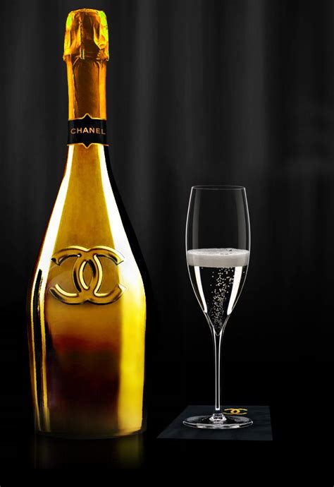 chanel champagne glasses